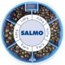 Грузила SALMO Дробинка Pl 6 секций стандартные 100г набор 1007-ST100